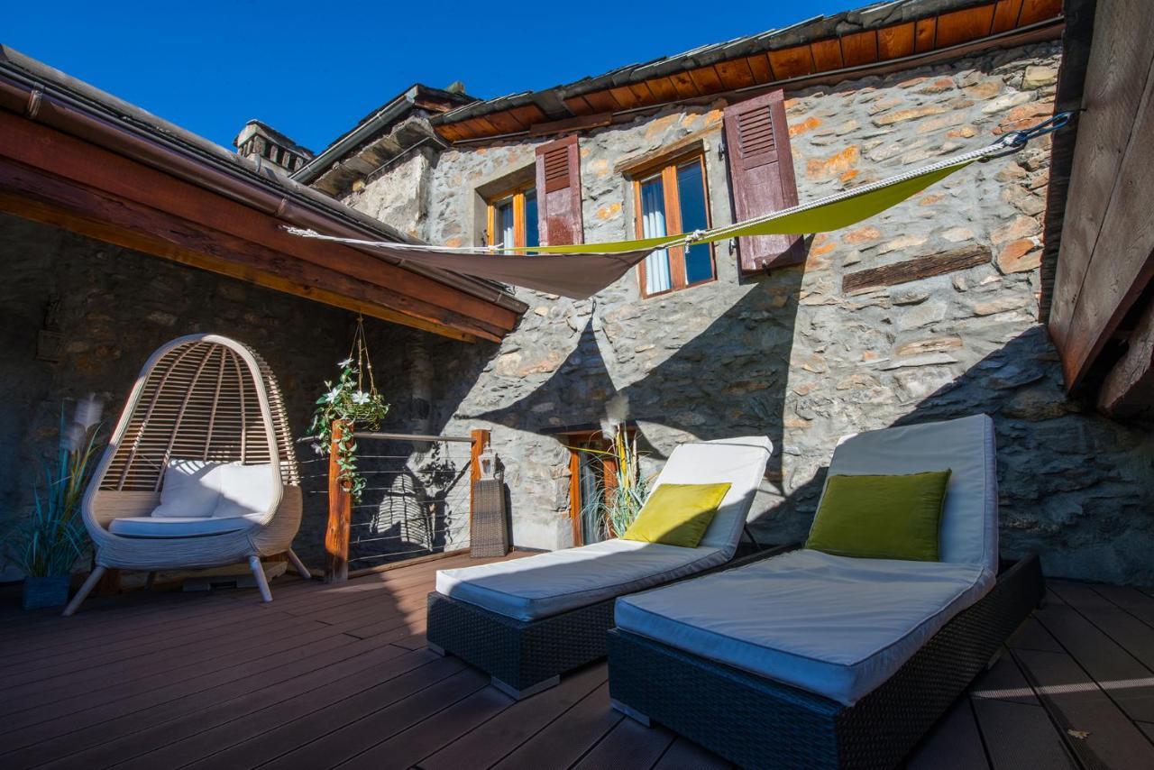 Hotel Chez Constance Saillon Esterno foto