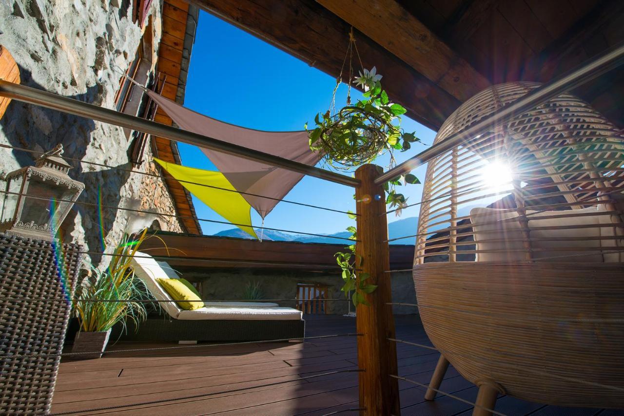 Hotel Chez Constance Saillon Esterno foto
